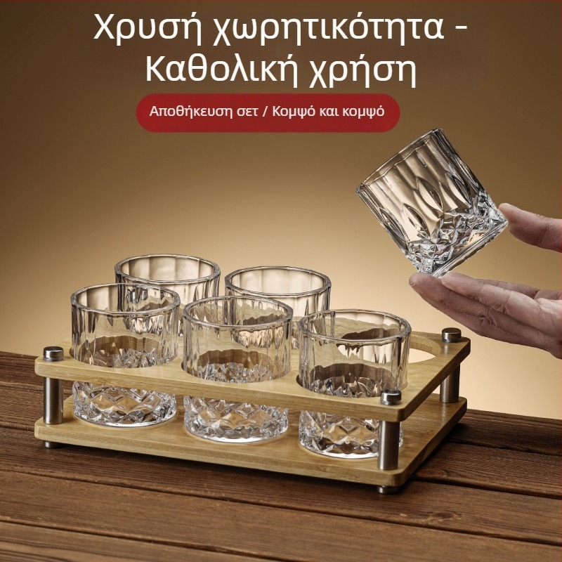 Σετ ποτηριών μπύρας για οικιακή χρήση, νέο μοντέλο 2026, παχιά τοιχώματα για ποτήρια υψηλής ποιότητας, χωρητικότητα 101–200 ml, μικρό μέγεθος, 6–10 τεμάχια