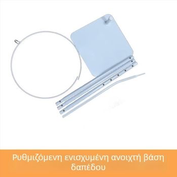 Δάπεδο στήριγμα για κουνουπιέρα με ρυθμιζόμενο ύψος, παχιά καμπύλη γάντζος, κινέζικου στυλ επίπλων με μεντεσέ