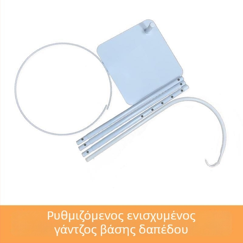 Δάπεδο στήριγμα για κουνουπιέρα με ρυθμιζόμενο ύψος, παχιά καμπύλη γάντζος, κινέζικου στυλ επίπλων με μεντεσέ