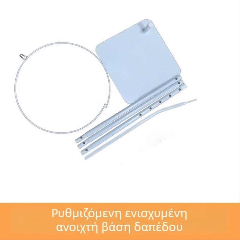 Δάπεδο στήριγμα για κουνουπιέρα με ρυθμιζόμενο ύψος, παχιά καμπύλη γάντζος, κινέζικου στυλ επίπλων με μεντεσέ