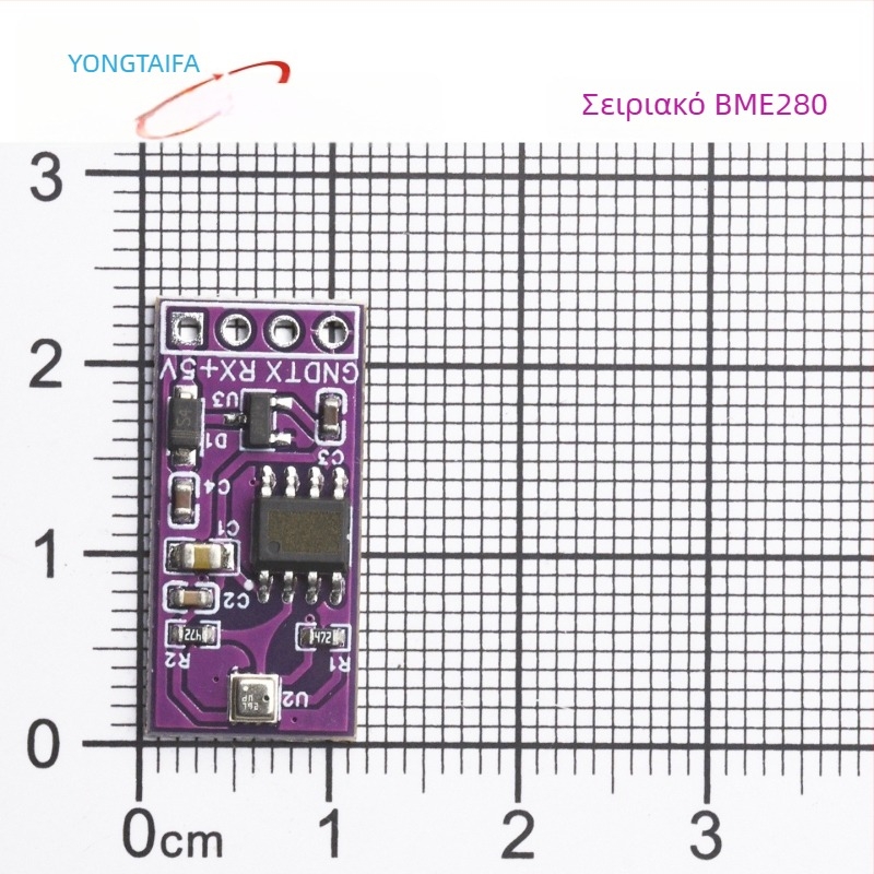 Μονάδα αισθητήρων BME280/BMP280 βιομηχανικής κλάσης για θερμοκρασία, υγρασία και ατμοσφαιρική πίεση με TTL σειριακή διεπαφή