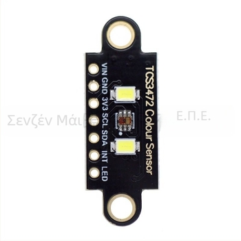 Αισθητήρας αναγνώρισης χρωμάτων TCS34725 με RGB, μοντέλο ανίχνευσης φωτός περιβάλλοντος, I2C, συμβατός με STM32
