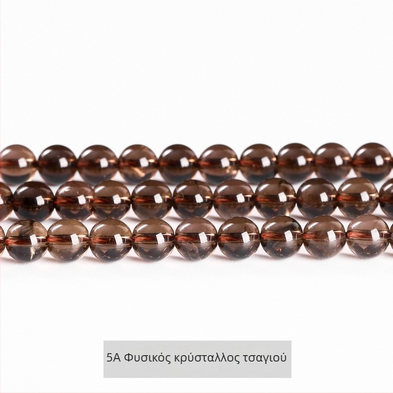 7A φυσικοί κρύσταλλοι σε απόχρωση tea citrine, ελεύθερες χάντρες για DIY κοσμήματα, ημιτελικά υλικά πολυτελών κοσμημάτων
