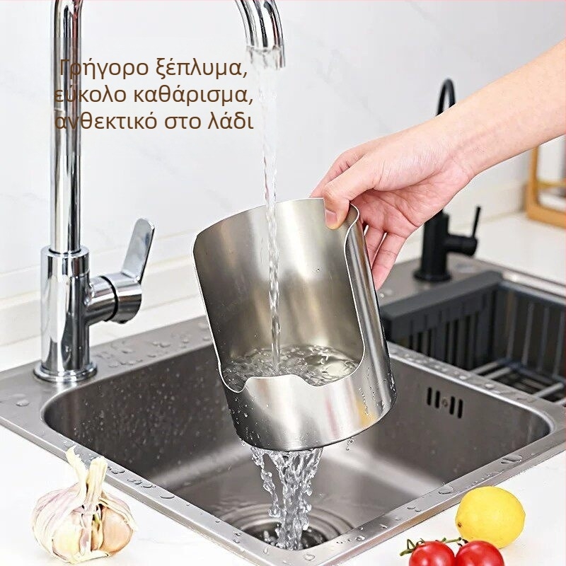 Ενισχυμένο ανοξείδωτο στήριγμα καπακιών κατσαρόλας — πολυλειτουργικός οργανωτής πάγκου για σανίδες κοπής, κουτάλια και σπατουλες