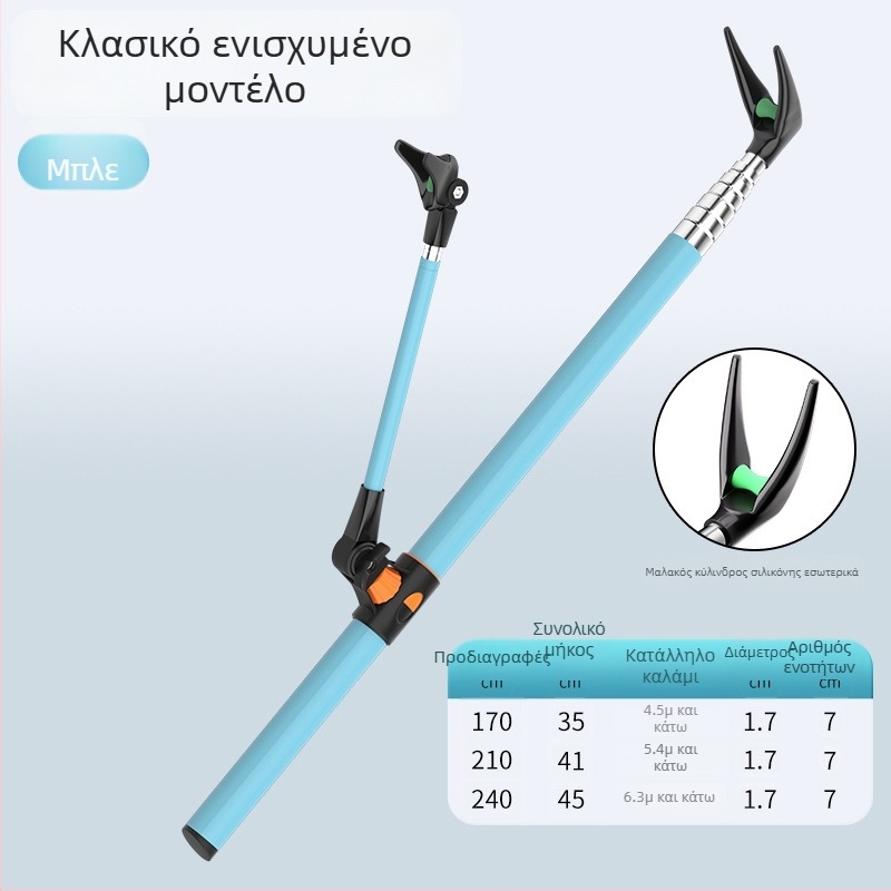 Ανοξείδωτο στηρίγμα καλαμιών ψαρέματος με βάση γείωσης για Jeep Wrangler