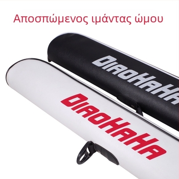 Τσάντα για ραβδιά ψαρέματος από PU με σκληρό περίβλημα, αδιάβροχη, μονοεπίπεδη, μήκη 1,25 μ και 1,2 μ, αποθήκευση εξοπλισμού ψαρέματος