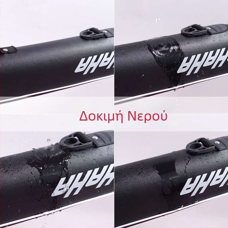 Τσάντα για ραβδιά ψαρέματος από PU με σκληρό περίβλημα, αδιάβροχη, μονοεπίπεδη, μήκη 1,25 μ και 1,2 μ, αποθήκευση εξοπλισμού ψαρέματος