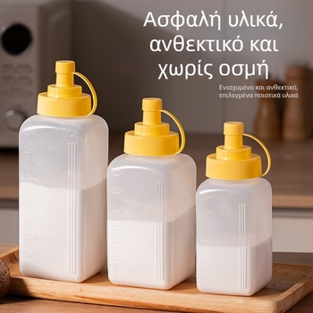 Πλαστικό δοχείο αποθήκευσης τροφίμων για αλεύρι και άμυλο, με σφραγιζόμενο καπάκι