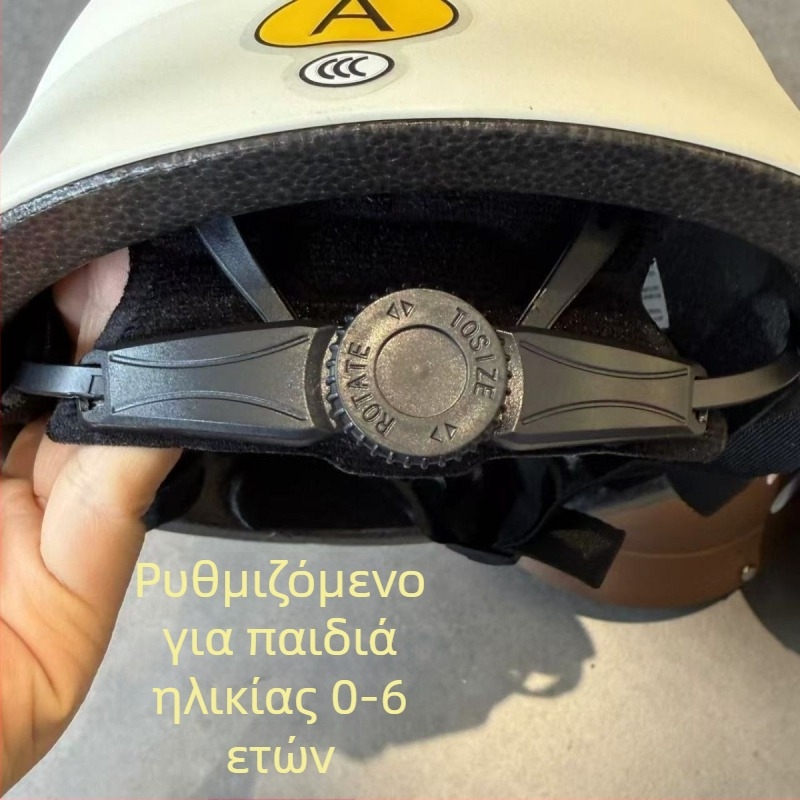 Κράνος παιδικός 1–6 ετών, 3C πιστοποίηση, αναπνεύσιμος, ασφαλές κράνος ποδηλασίας με γλυκό σχέδιο κινουμένων σχεδίων