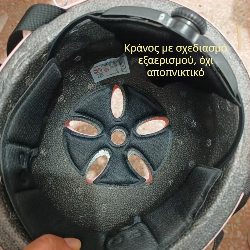 Κράνος παιδικός 1–6 ετών, 3C πιστοποίηση, αναπνεύσιμος, ασφαλές κράνος ποδηλασίας με γλυκό σχέδιο κινουμένων σχεδίων