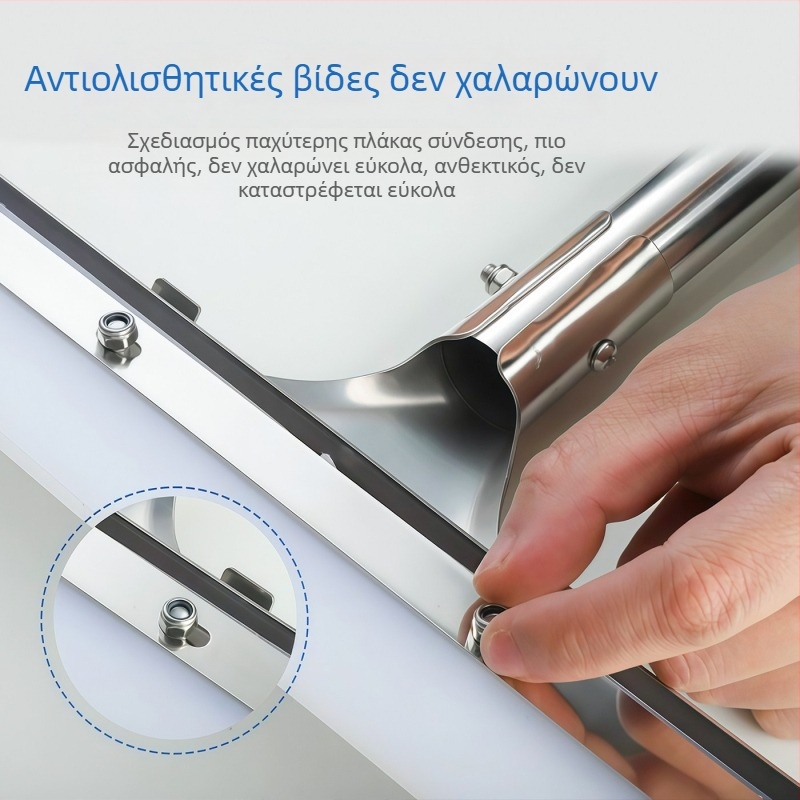 Μεγάλη ξύστρα δαπέδου από σιλικόνη για καθάρισμα