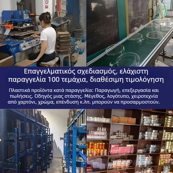 Διαφανής οκταγονική ακρυλική συσκευασία για Deer Antler, Panax Notoginseng, Dendrobium, American Ginseng - δώρο με καπάκι