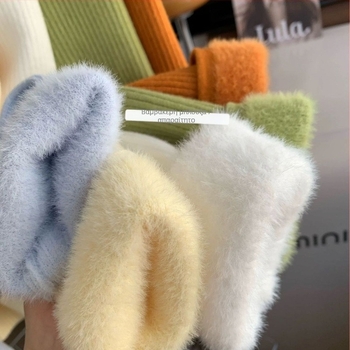 Γυναικείο πλεκτό πουλόβερ με επένδυση φλίς, παχιά πλέξη, στενή γραμμή, λαιμός με μεσαίο ύψος, ζεστή βάση για φθινόπωρο–χειμώνα