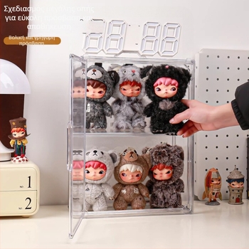 Θήκη προβολής φιγούρων blind box Hirono με κάλυμμα προστασίας από σκόνη