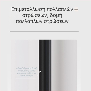 Κόκκινη πόμολο πόρτας με κυκλική λεπτή σωλήνα από ανοξείδωτο χάλυβα, κατάλληλη για γυάλινες και ξύλινες πόρτες, υψηλής ποιότητας