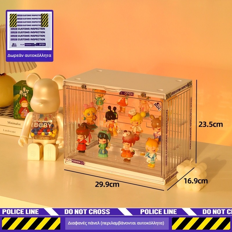 Ακρυλική βιτρίνα προβολής για αποθήκευση blind-box и φιγούρες Bubble Mart