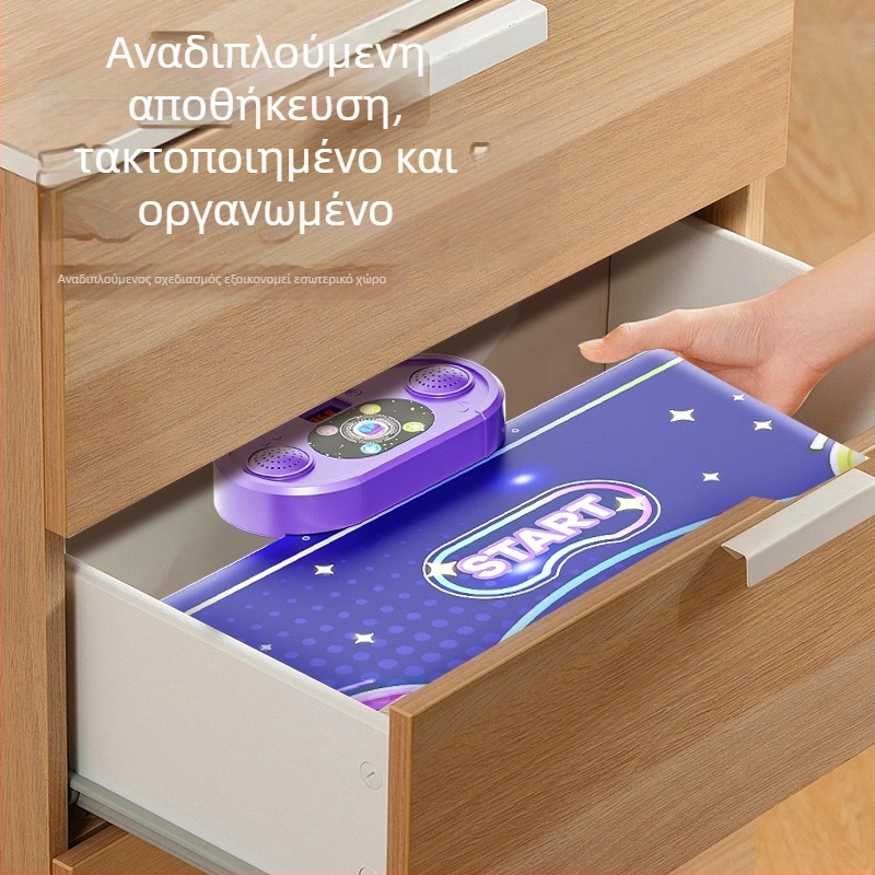 Ματ χορού με Bluetooth και LED φώτα για παιδιά — εσωτερική άσκηση και εκπαιδευτικό παιχνίδι