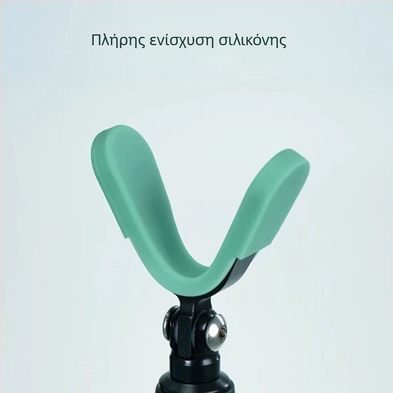 Στήριγμα καλαμιών ψαρέματος με οπίσθια τοποθέτηση, καθολικός σχεδιασμός V, πλήρες κάλυμμα από καουτσούκ και σιλικόνη, κράμα αλουμινίου, κεφαλή με μεταλλικό κέρατο Sky Sword