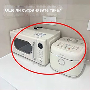 Επεκτειόμενο ράφι αποθήκευσης κουζίνας για μικροκύματα, συσκευή για μαγείρεμα ρυζιού και φούρνο, οργάνωση πάγκου σε μοντέρνο μινιμαλιστικό στυλ