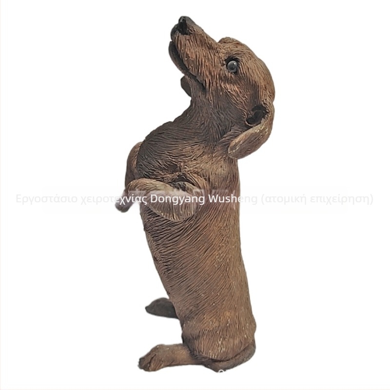 Ρεαλιστικά μοντέλα ζώων: Γερμανικός ποιμενικός, μικρός ποιμενικός και κουτάβι διακοσμητικές φιγούρες