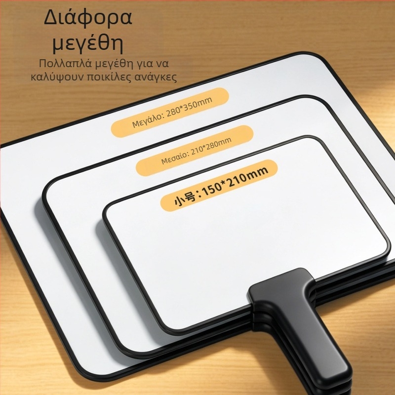 Μαγνητικός φορητός διπλής όψεως πίνακας λευκής επιφάνειας, που σβήνεται, κατάλληλος για ζωντανές μεταδόσεις και σημειώσεις στο σπίτι