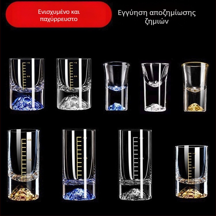 Σετ κρυστάλλινα ποτήρια ποτών με κλίμακα μέτρησης, χειροποίητα, χωρητικότητα άνω των 1000 ml, κινεζικού στυλ με δώδεκα ζωδιακούς συμβόλους, για οικιακή χρήση