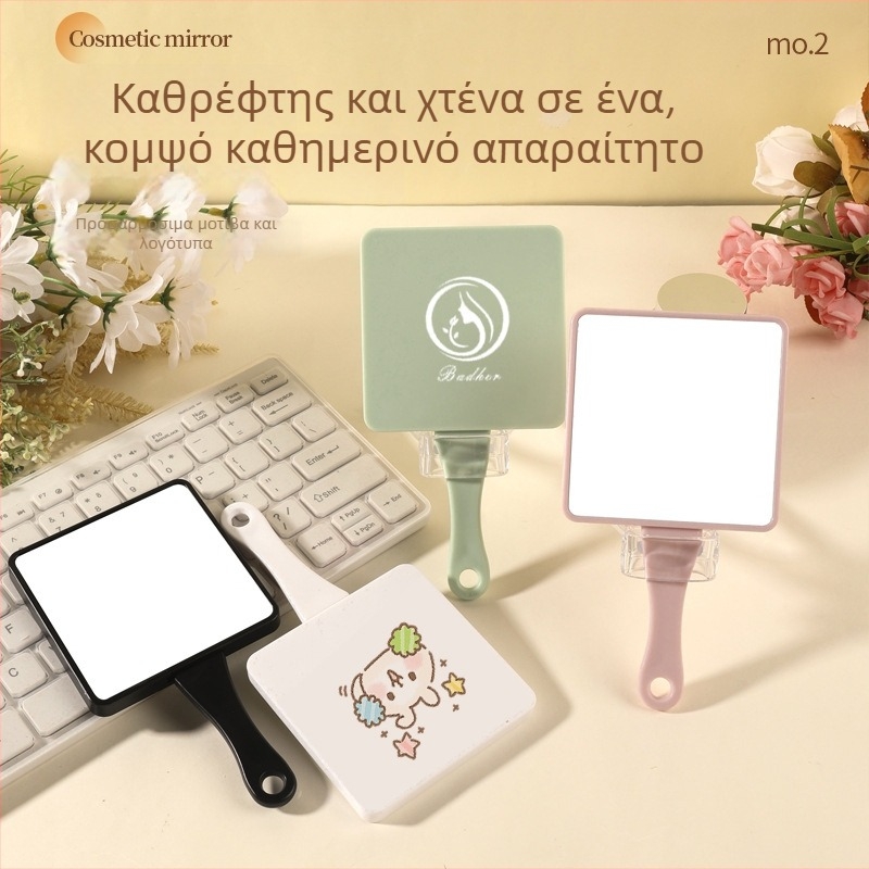 Νέο σετ καθρέφτης-χτένα 9×16, φορητός καθρέφτης μακιγιάζ, θήκη μεταφοράς