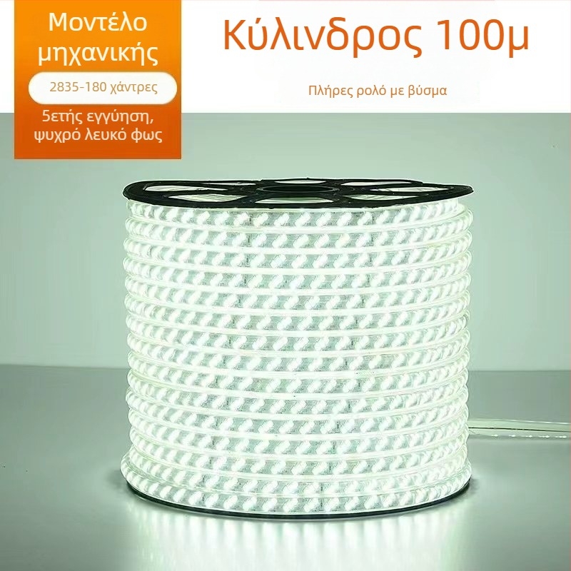 Ταινία LED 5730 110V για οροφή σαλονιού, αδιάβροχη εξωτερική χρήση, 180 LED