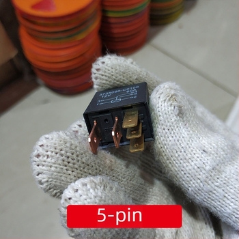 Βιολετί αυτοκινήτου ρελέ, 12V/24V, 60A, υψηλής ισχύος, συμπαγές ρελέ με 4 ή 5 ακίδες