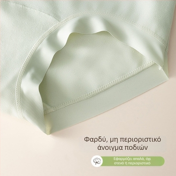 Γυναικείες βαμβακερά βρακάκια με μεσαία μέση, διαπνέουσες και αντιβακτηριακές, με 7A βαμβάκι.
