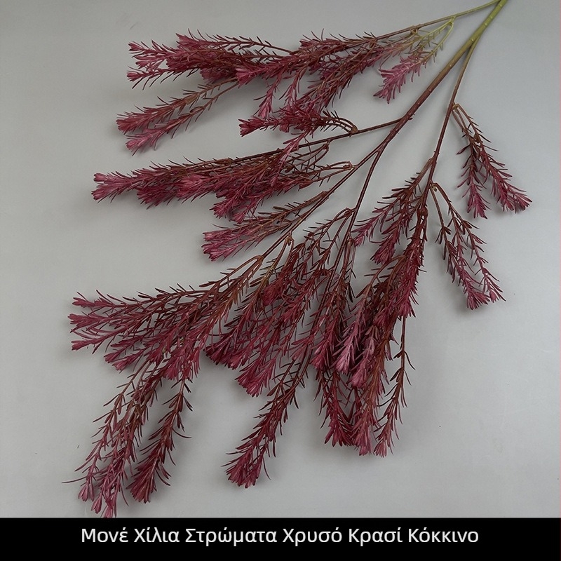 Τεχνημένα φυτά με χρυσό τόνο — μπουκέτο για γάμους, αίθουσες, διακόσμηση σπιτιού και ξενοδοχείων