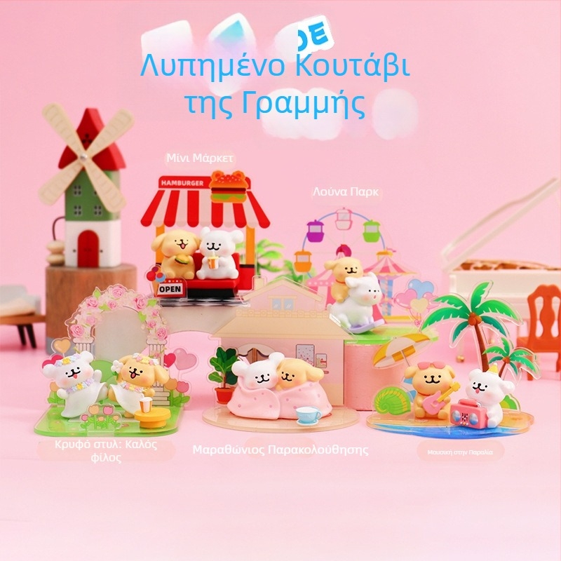 Meow Tuanzi: Καταγραφή Εργασίας — φιγούρα σε τυφλό κουτί, καρτουνίστικη κούκλα από ρητίνη, μοντέρνος anime χαρακτήρας