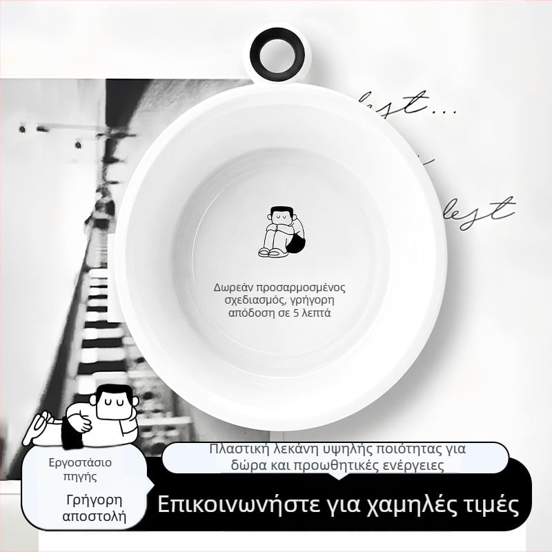 Αδιάσπαστο σετ πλαστικών λεκάνων οικιακής χρήσης — μεγάλος, μεσαίος και μικρός, παχείς τοίχοι, δυνατότητα στοίβαξης; σετ τριών μεγεθών για πλύσιμο ρούχων, πλύσιμο φρούτων/λαχανικών και αποθήκευση στο μπάνιο