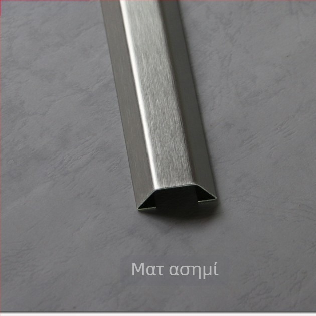 Κανάλι καλωδίωσης από ανοξείδωτο ατσάλι για επιφανειακή εγκατάσταση με κόλλα