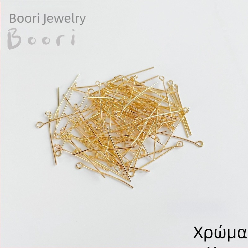 Στοιχεία DIY κοσμημάτων: βελόνα εννέα χαρακτήρων για κέντημα με χάντρες, κρεμαστό για κολιέ, 0,5 kg ανά πακέτο