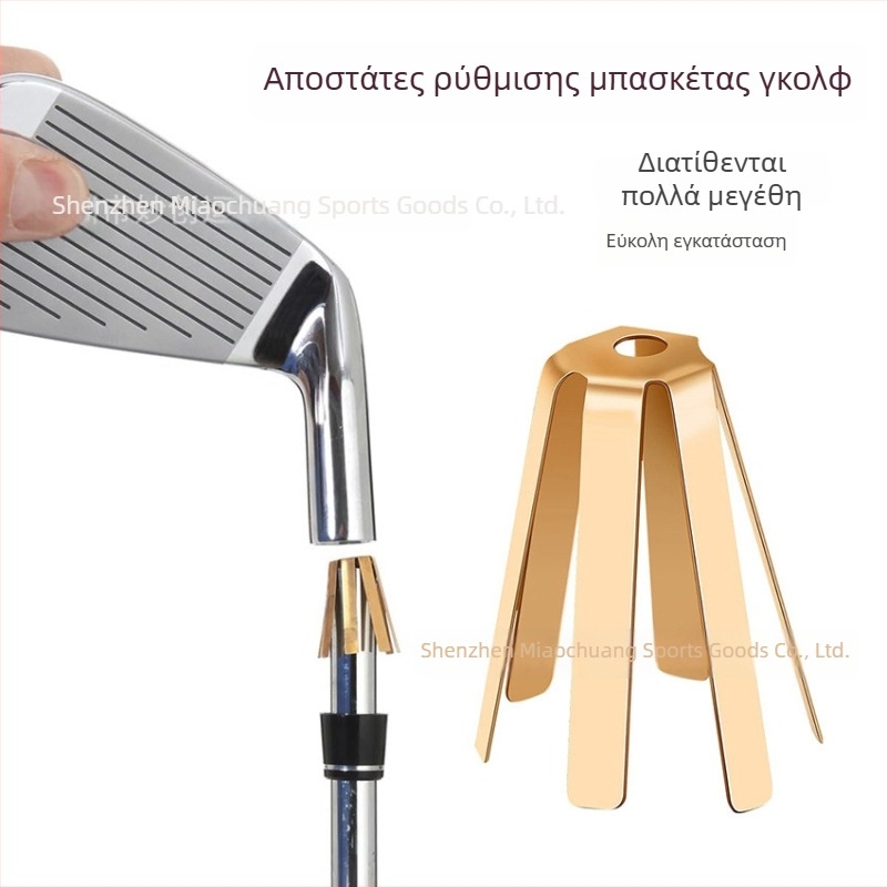 Αξεσουάρ γκολφ: αποστάτες οκτώ δοντιών και έξι δοντιών, εξάρτημα πλήρωσης και ράβδος ρύθμισης διαμέτρου