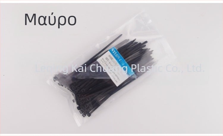 Πολύχρωμα νάιλον δεσμά καλωδίων, 4×150 mm, 100 τεμάχια ανά συσκευασία