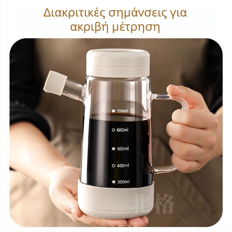 Σετ διανομέων σόγιας και ξιδιού για την κουζίνα – περιλαμβάνει μπουκάλια καρυκευμάτων, μπουκάλια λαδιού, ελαφρύ σόγια, κρασί μαγειρέματος και μπουκάλια ξιδιού