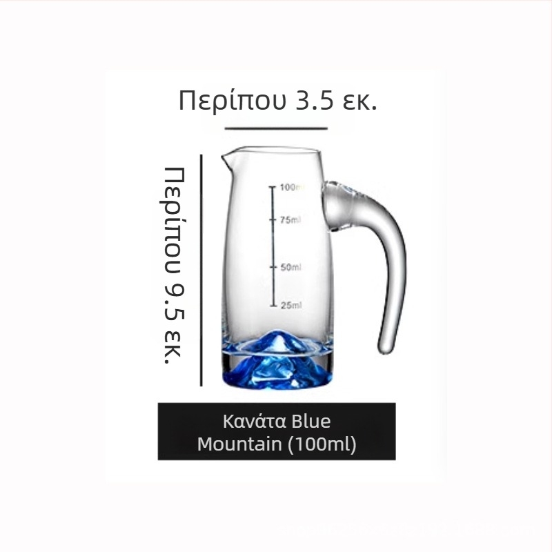 Σετ ποτών από κρύσταλλο με φύλλο χρυσού και διανομέας Jinshan, ποτήρια με χρυσό περίγραμμα и μικρά ποτήρια μίας γουλιάς για οικιακή χρήση