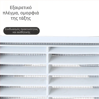 Αεραγωγός τοίχου εξαγωγής με σχάρα από PP, μονοστρωματικός, για κουζίνα, οικία και βιομηχανική χρήση