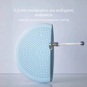 Ματ γιόγκα με ματ φινίς, επίπεδη σχεδίαση για ισορροπία, μαξιλάρι και μασάζ, αντιολισθητικό και παχύτερο