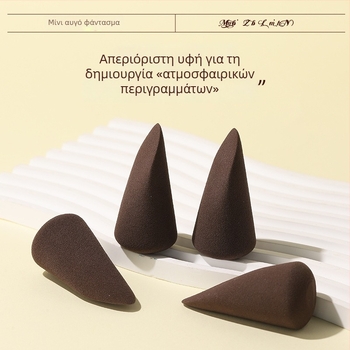 Σφουγγάρι μακιγιάζ με μυτερή άκρη και κοφτερή γωνία για χρήση σε στεγνό και βρεγμένο, σφουγγάρι ομορφιάς που δεν απορροφά το foundation