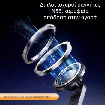 MagSafe μαγνητική βάση τηλεφώνου αυτοκινήτου για ταμπλό, μοντέλο 2025, καθολική για κεντρική κονσόλα