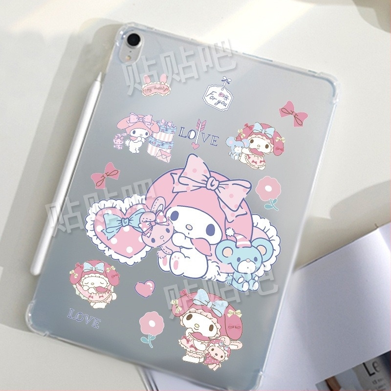 Καρτούν My Melody αυτοκόλλητα σετ για αποσκευές, βαλίτσα, ηλεκτρικό όχημα, φορητό υπολογιστή, iPad και μπουκάλι νερού – Αδιάβροχο