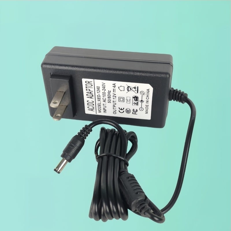 Τροφοδοτικό DC 12V για LED φως και ηλεκτρικά εργαλεία, με καλώδιο, μετασχηματιστής 2A/4A για λείανση και διάτρηση, βύσμα 5.5x2.5 mm