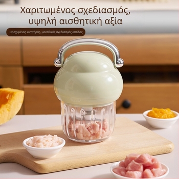 Ηλεκτρικός πολτοποιητής σκόρδου και επεξεργαστής παιδικής τροφής, νέο οικιακό μοντέλο, δυνατότητα προσωποποίησης