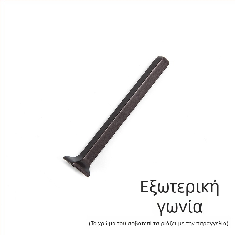 Κάλυμμα γωνίας για προφίλ πλίνθου από κράμα αλουμινίου-μαγνησίου, κράμα ψευδαργύρου, για προφίλ 4 cm, 6 cm ή 8 cm.
