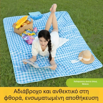 Φορητό χαλάκι πικνίκ με ευρυμένο και παχύ ενιαίο σχεδιασμό, αδιάβροχο για εξωτερικούς χώρους και σκηνή