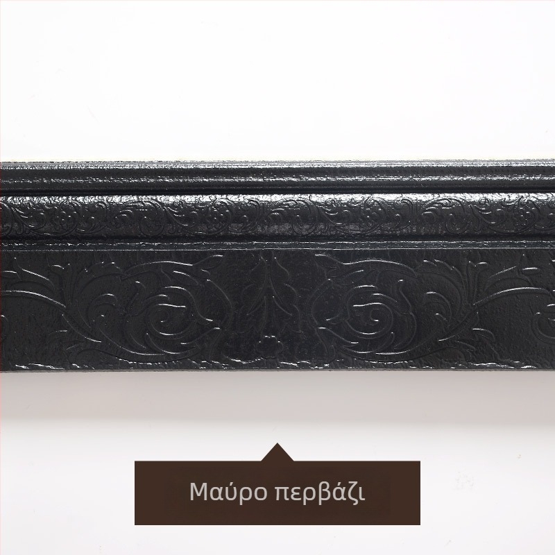 Αφρώδεις ανάγλυφες πάνελ τοίχου με αυτοκόλλητο πίσω, διακοσμητικά προφίλ τοίχου για βάση, οροφή και γωνίες