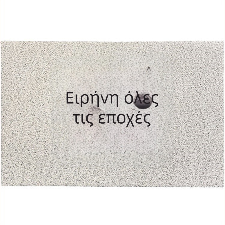 Μοντέρνο μινιμαλιστικό χαλάκι εισόδου για την πόρτα, αντιολισθητικό και κοβόμενο